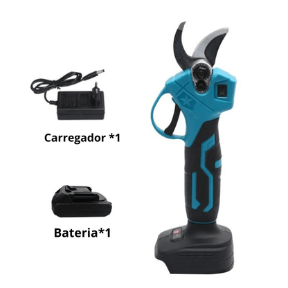 Tesoura de Poda Elétrica Recarregável - TorqueMax