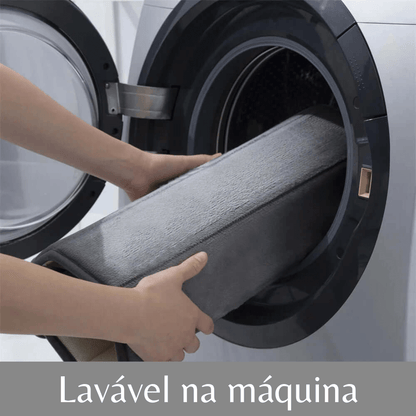 Kit de tapete para Banheiro Superabsorvente - 2x Mais Absorção