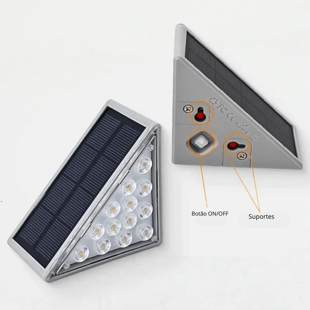 Lâmpada LED para escadas - SolarStairway
