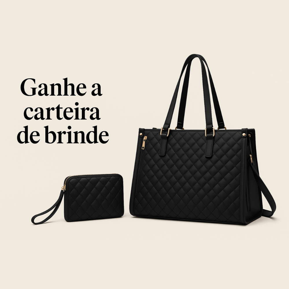 BOLSA COM COMPARTIMENTO PARA ALIMENTOS - FreshCarry + UMA CARTEIRA DE BRINDE!