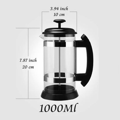 CAFETEIRA COM PRENSA FRANCESA - CoffeeMax