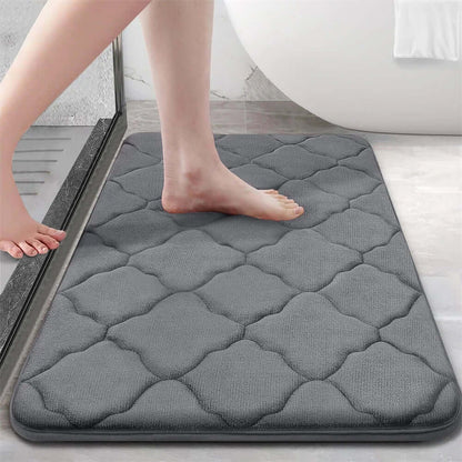 Kit de tapete para Banheiro Superabsorvente - 2x Mais Absorção