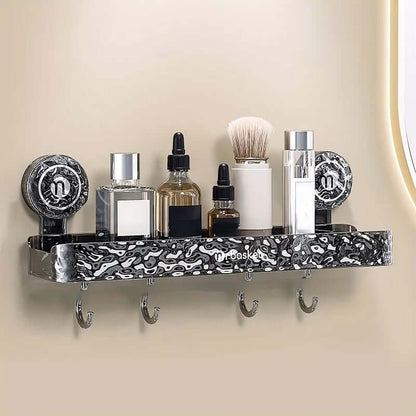 Kit de Prateleira para Banheiro com Ventosa | Instalação Rápida e Design Moderno