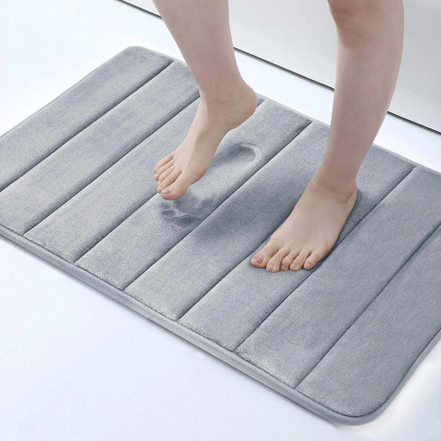Kit de tapete para Banheiro Superabsorvente - 2x Mais Absorção