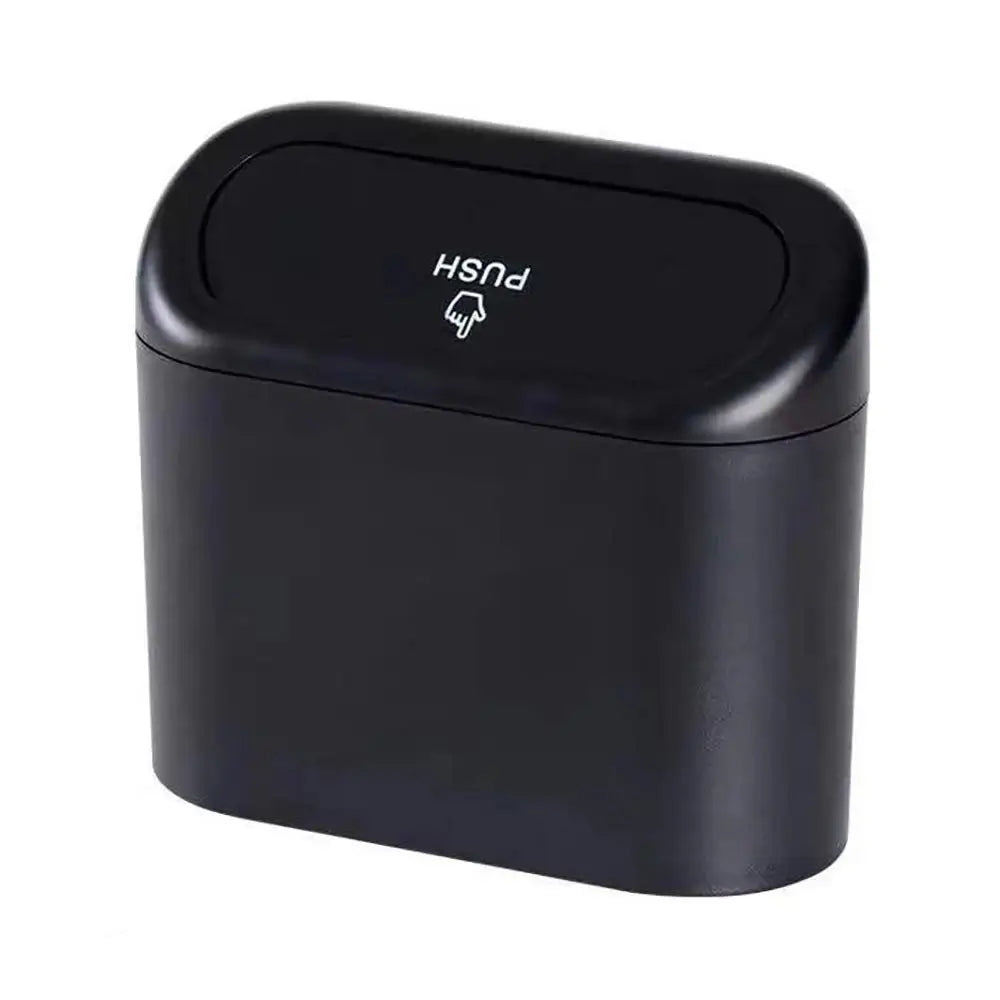 Lixeira Para Carro Dispenser Portátil C/ Tampa Automática - CARDISPLAY PRO®