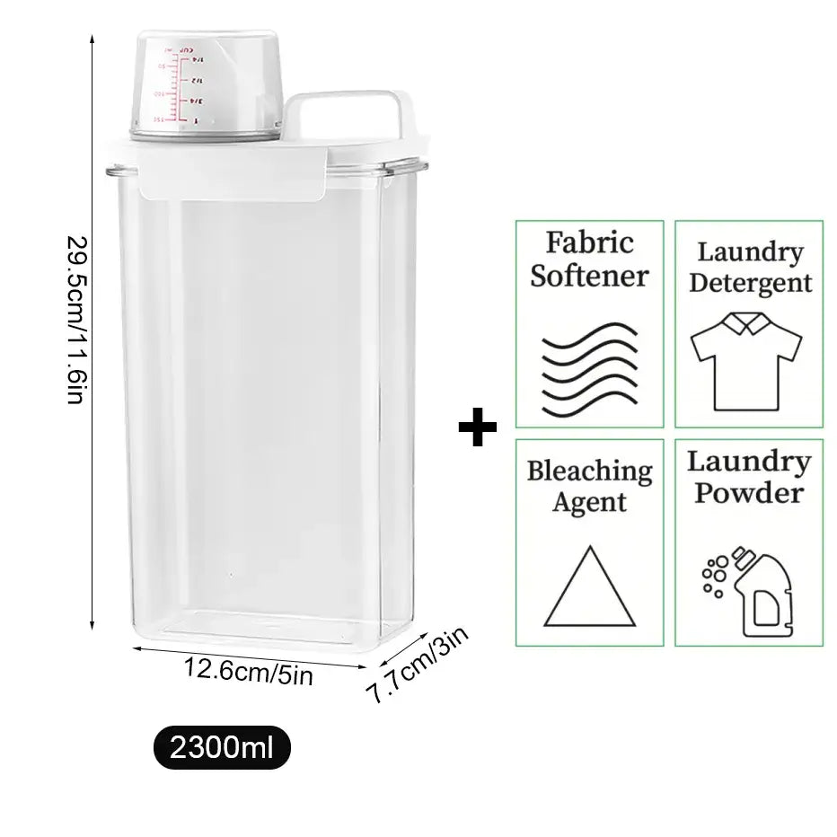 Kit de Recipientes para Produtos de Limpeza