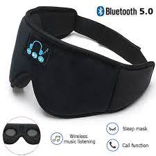 Fone de ouvido Bluetooth Com Bloqueio de Luz e Ruídos - Durma Bem